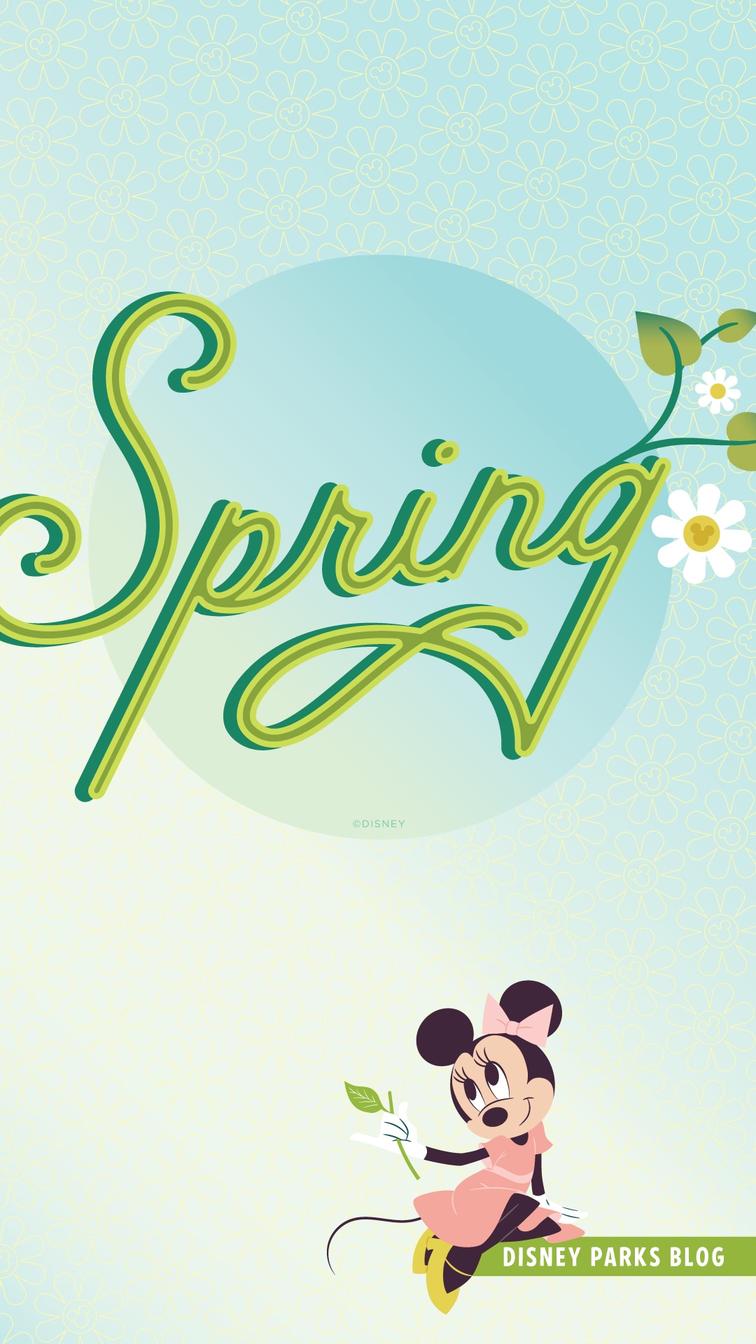 Disney Parks Blog Spring Minnie Mouse Wallpaper