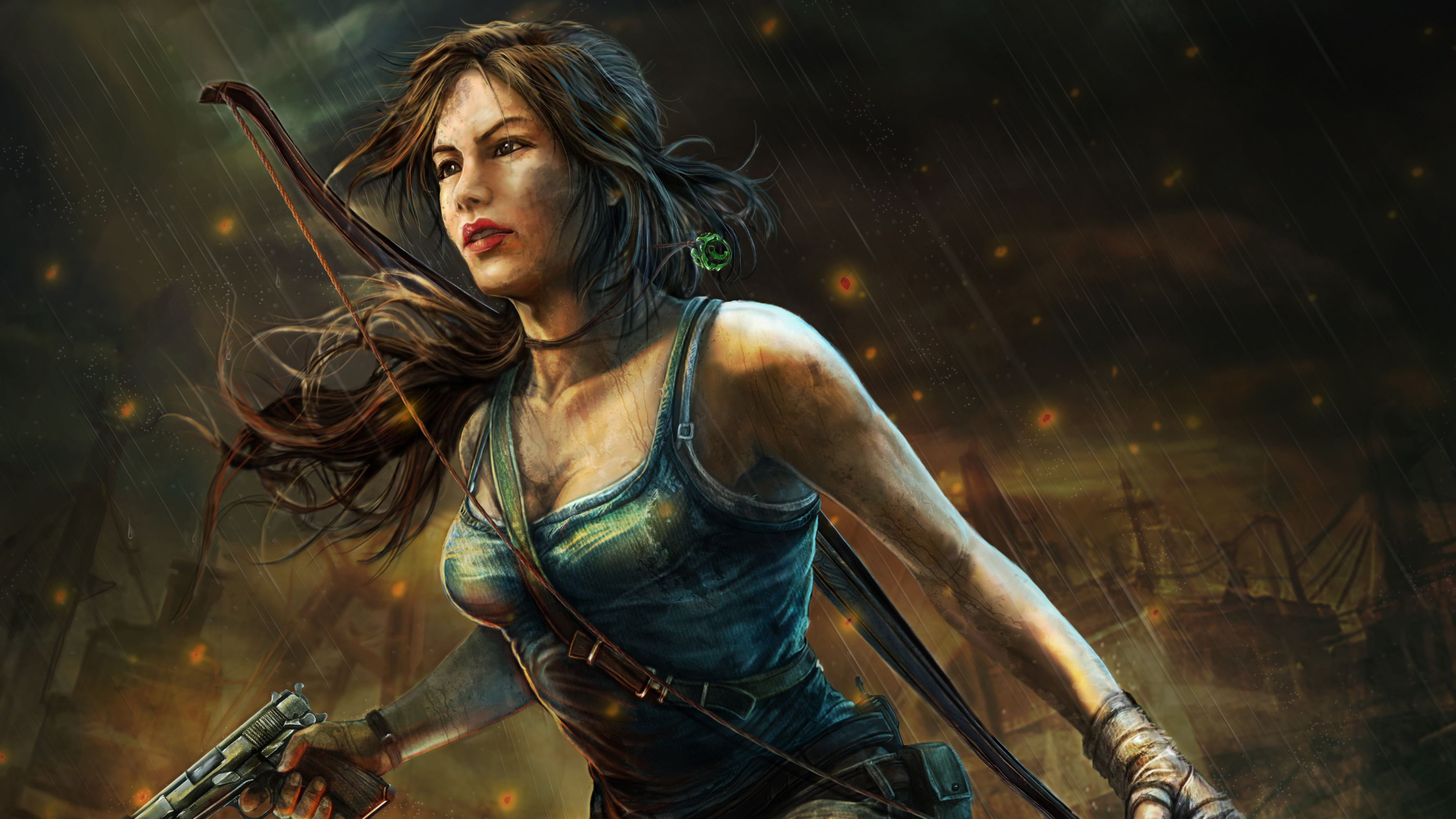 Tomb Raider 4k Art, HD Games, 4k Wallpaper, Image, Background, Photo and Picture