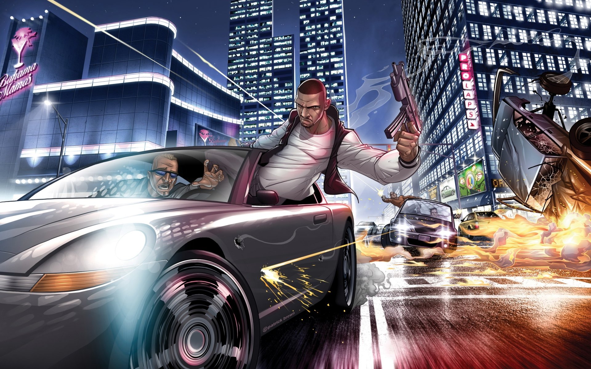 Grand Theft Auto: The Ballad of Gay Tony HD Wallpaper and Background Image