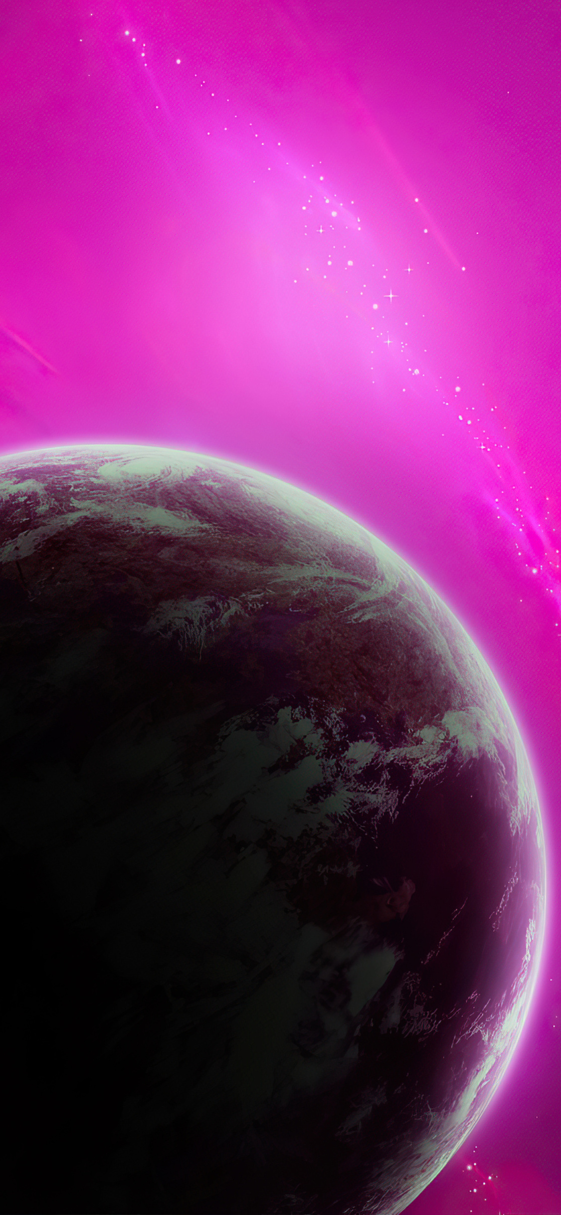 Purple Planet 4k iPhone XS, iPhone 10, iPhone X HD 4k Wallpaper, Image, Background, Photo and Picture