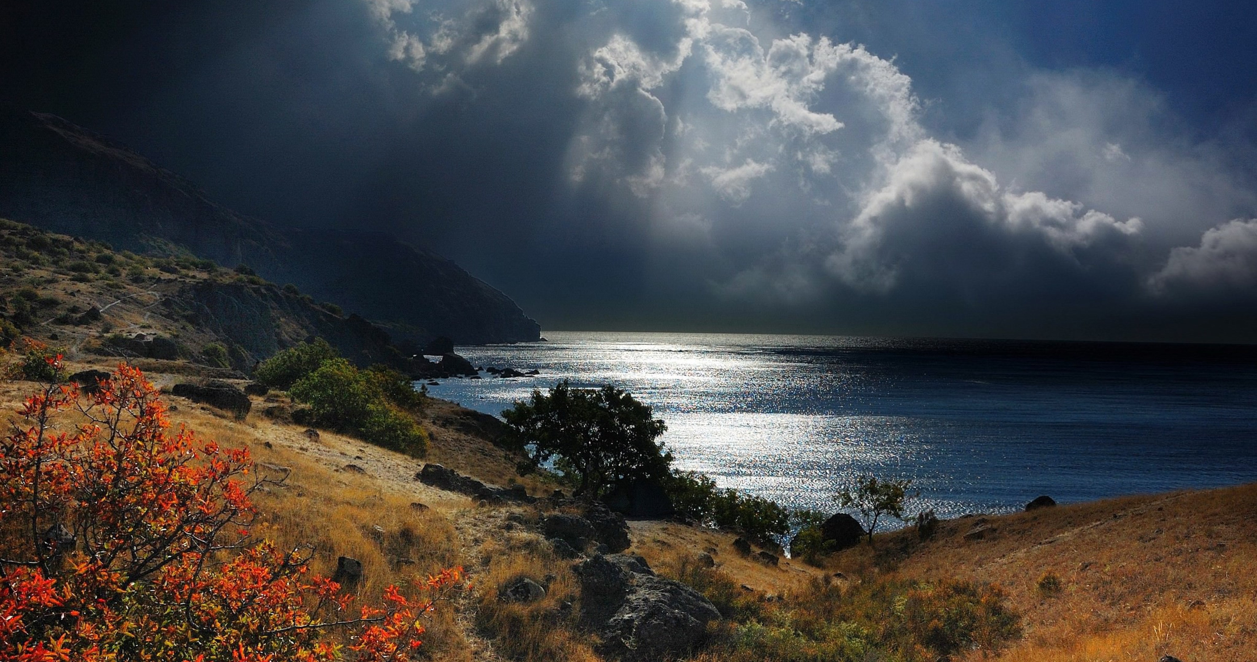 crimea the black sea coast 4k ultra HD wallpaper High quality walls