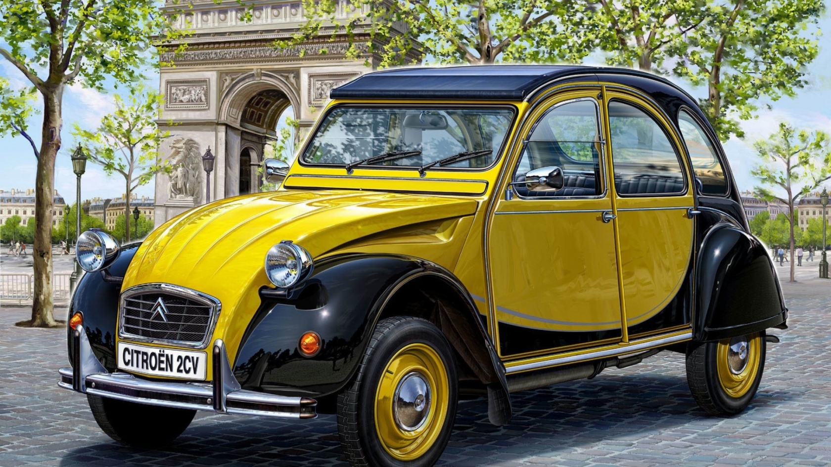 Citroen 2cv кабриолет