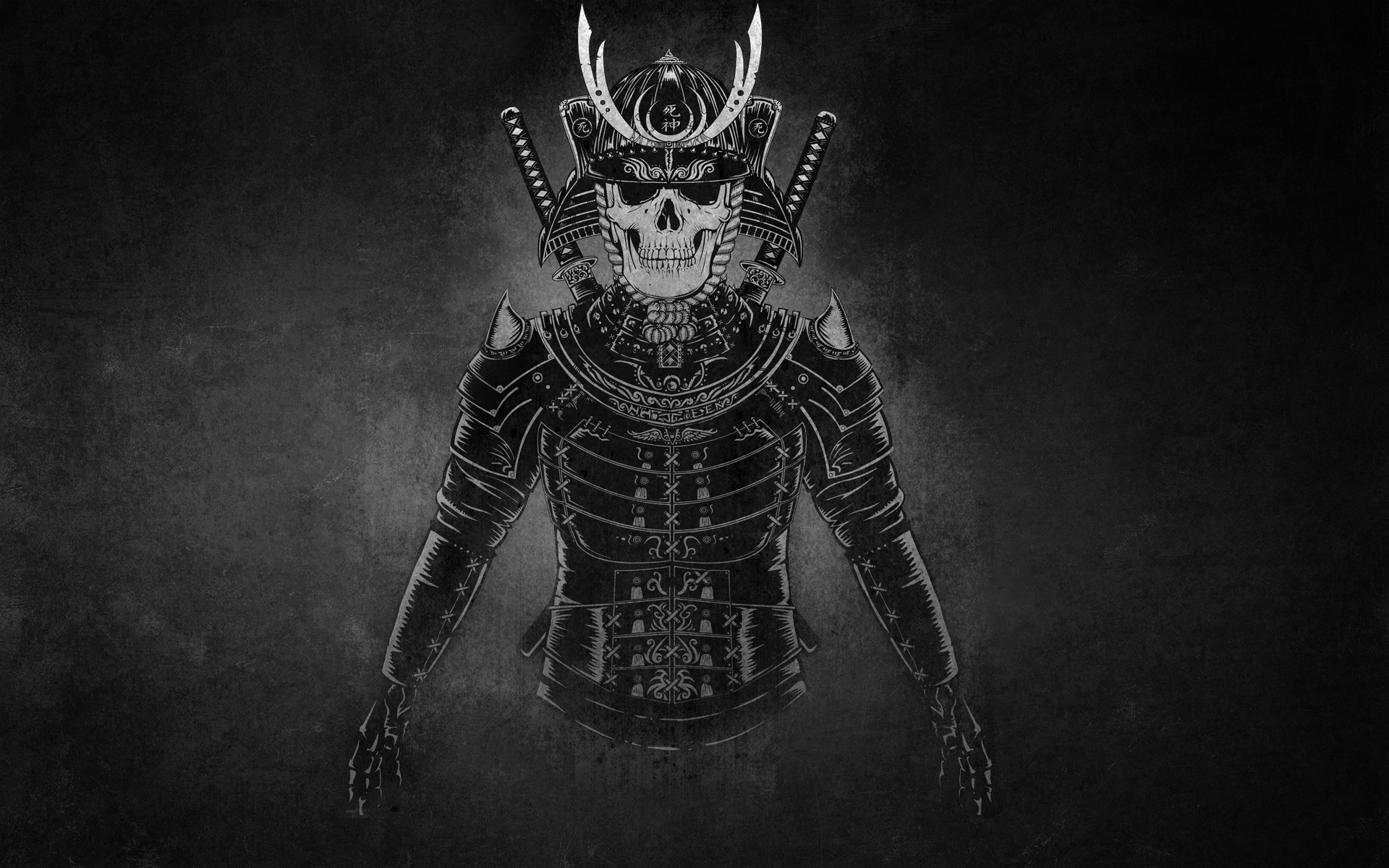 Armor Dark Samurai Skull Wallpaper:1920x1200