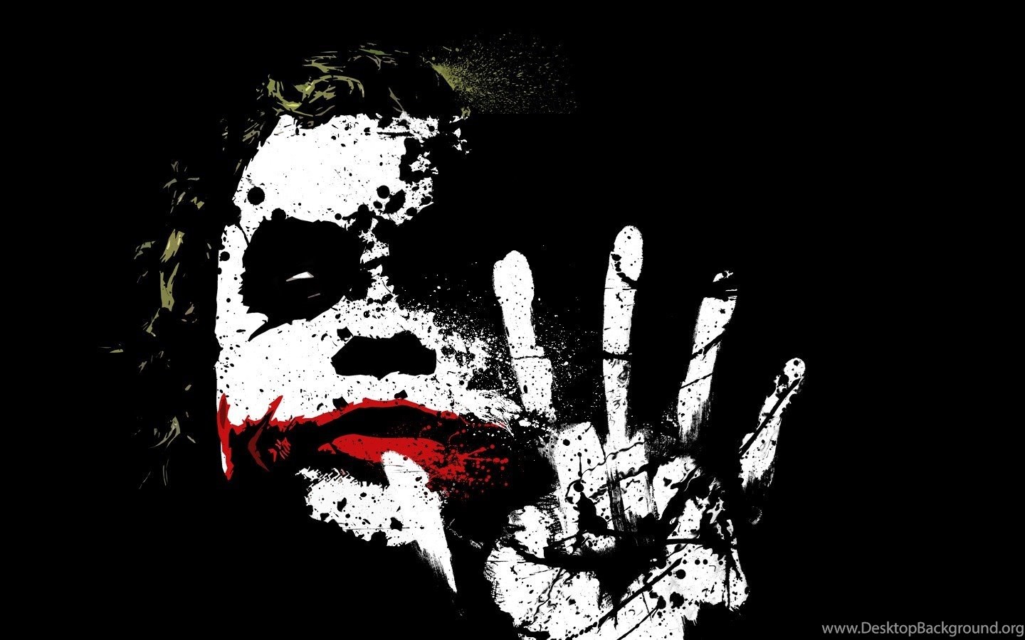 Movies, Batman, The Dark Knight, Joker, Paint Splatter Wallpaper. Desktop Background