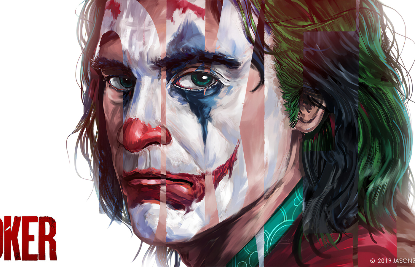 Joker Paint Splash Art 4k 1400x900 Resolution HD 4k Wallpaper, Image, Background, Photo and Picture