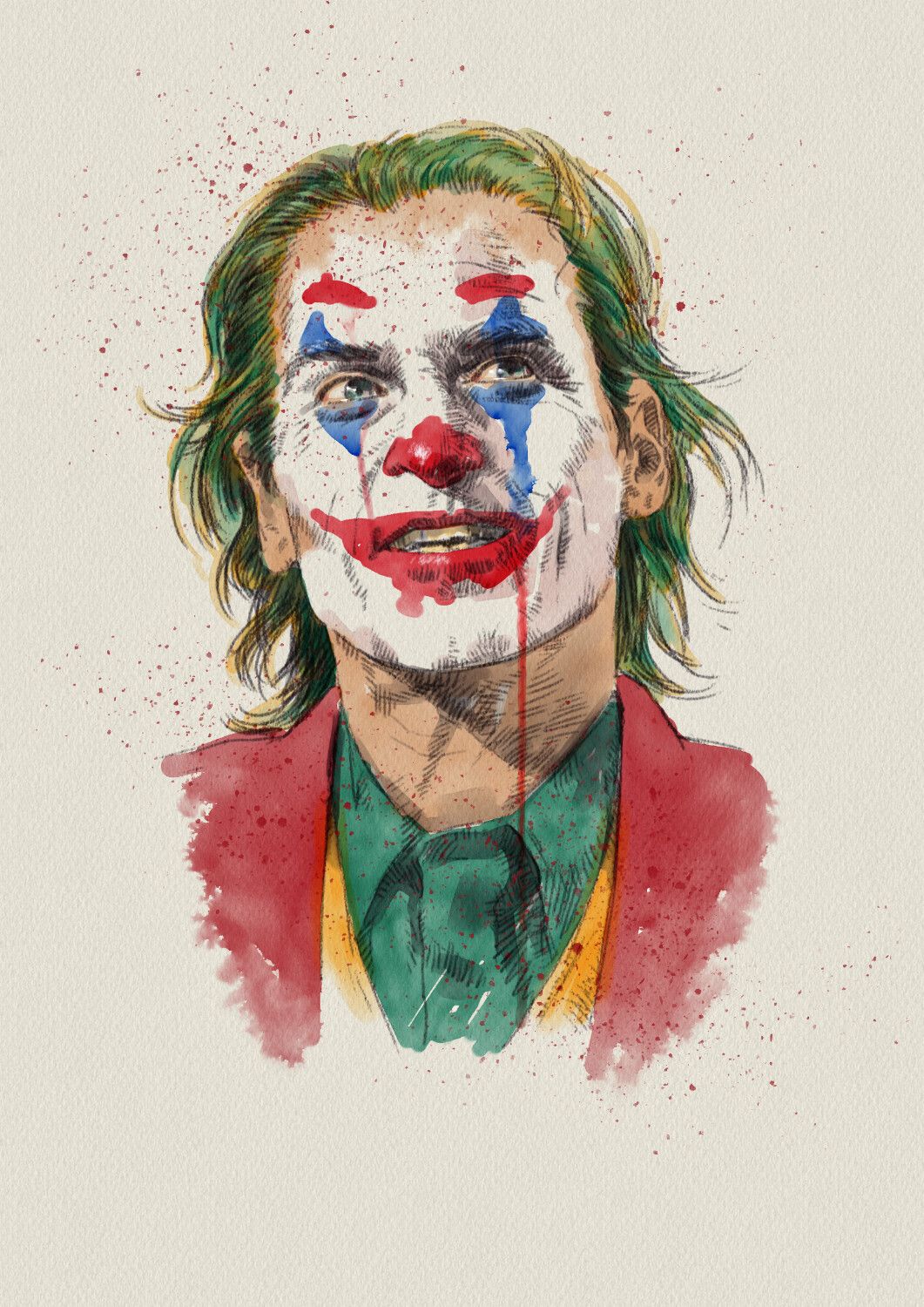 Joker. Joker art, Joker drawings, Joker painting