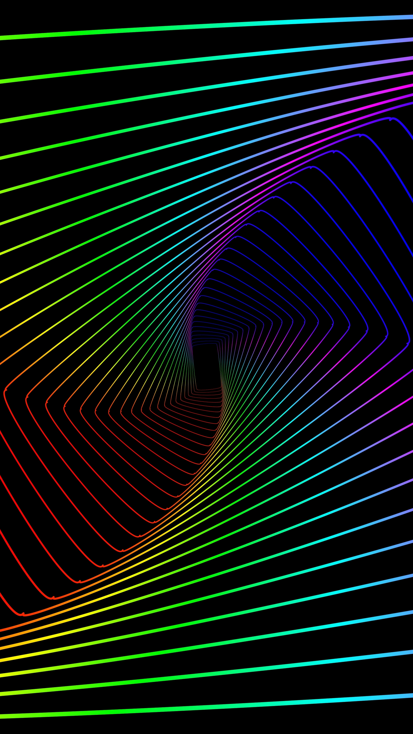 Download colorful lines, swirl, abstract, minimal 1440x2560 wallpaper, qhd samsung galaxy s s edge, note, lg g 1440x2560 HD image, background, 15002