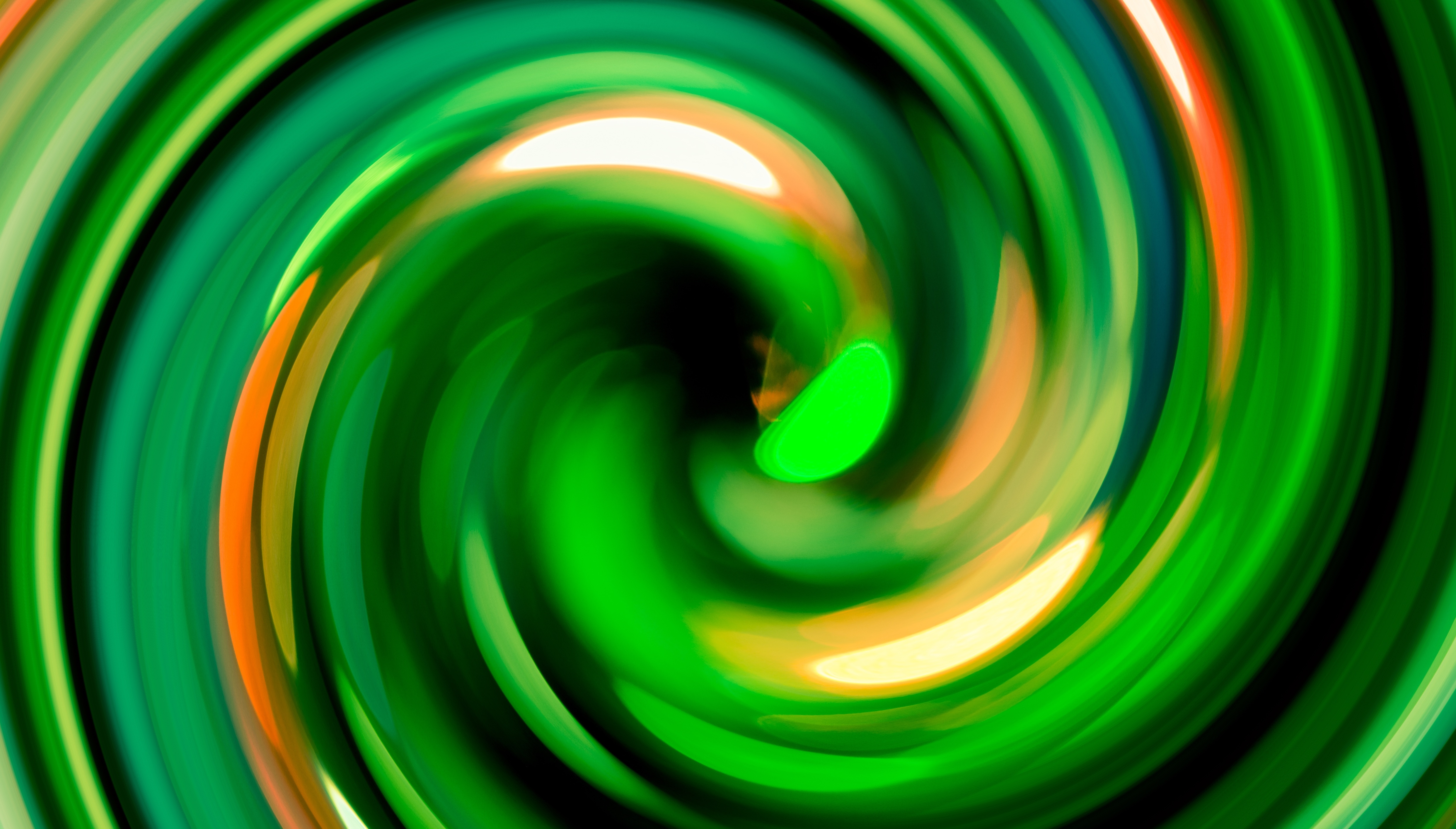 Background with green moving swirl free image download