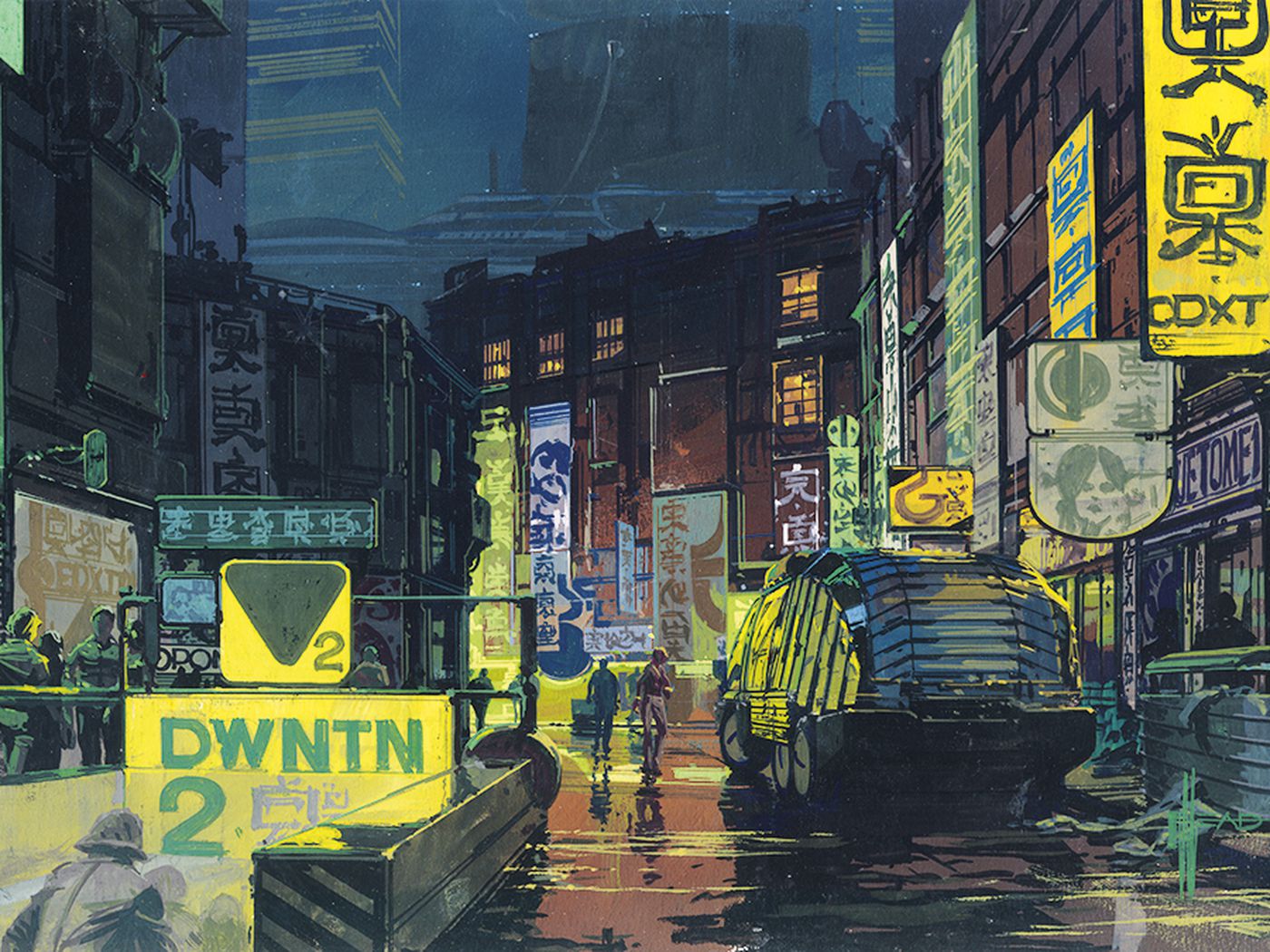 Inside Syd Mead's visions of the future, from Blade Runner to Tron