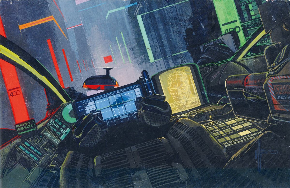 From BLADE RUNNER To Here: Exclusive Image From THE MOVIE ART OF SYD MEAD, VISUAL FUTURIST. Birth.Movies.Death