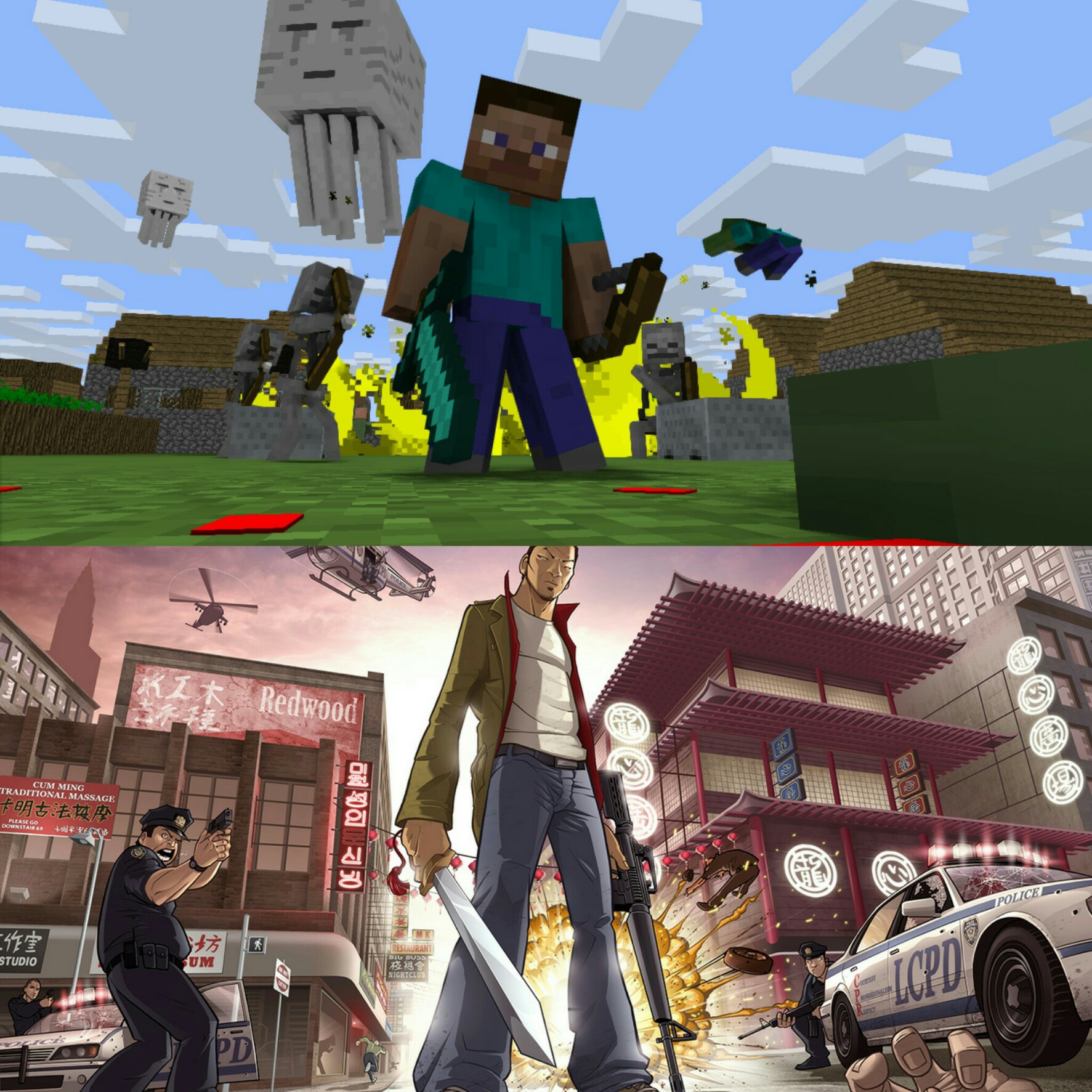 GTA Chinatown Wars Wallpaper (Minecraft Edition) And Art Imator Forums