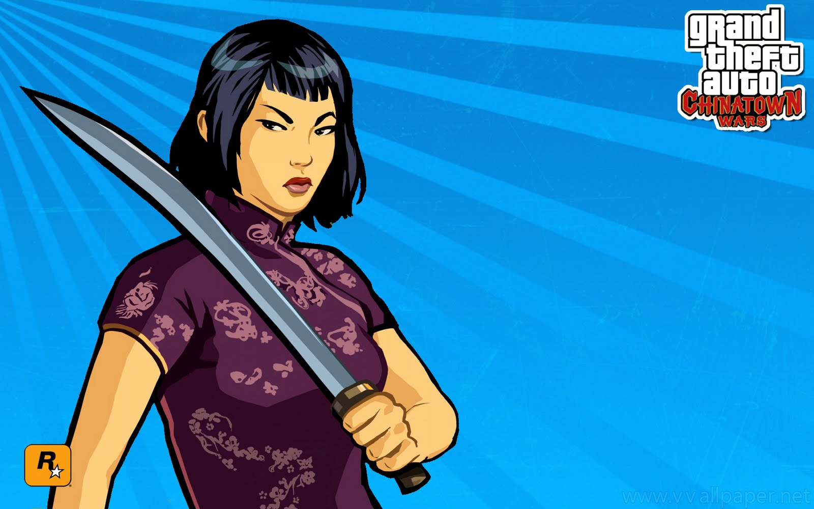 Desktop Wallpaper: Grand Theft Auto Chinatown HD Wallpaper