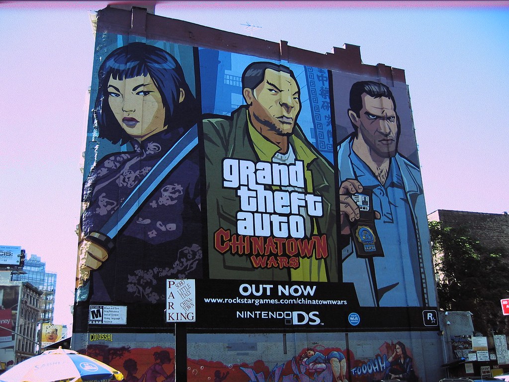 Revista Digital Big N Brasil #3 - Capa GTA: Chinatown Wars by