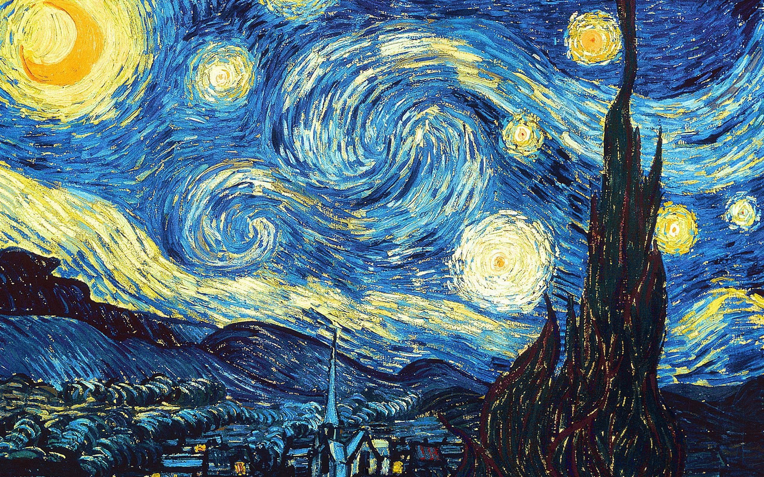 Classy fantasy Art The Starry Night Vincent Van Gogh K #wallpaper #hdwallpaper #desktop. Van gogh wallpaper, Starry night van gogh, Painting wallpaper