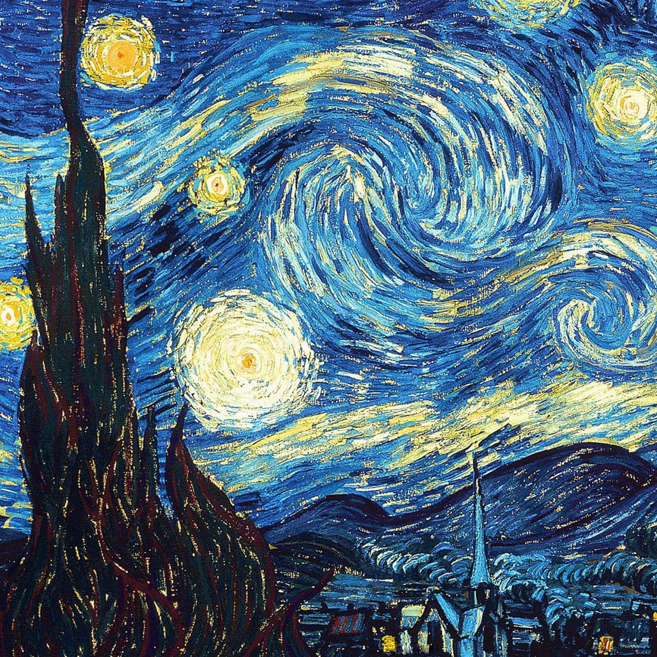 Starry Night Van Gogh Wallpapers - Wallpaper Cave