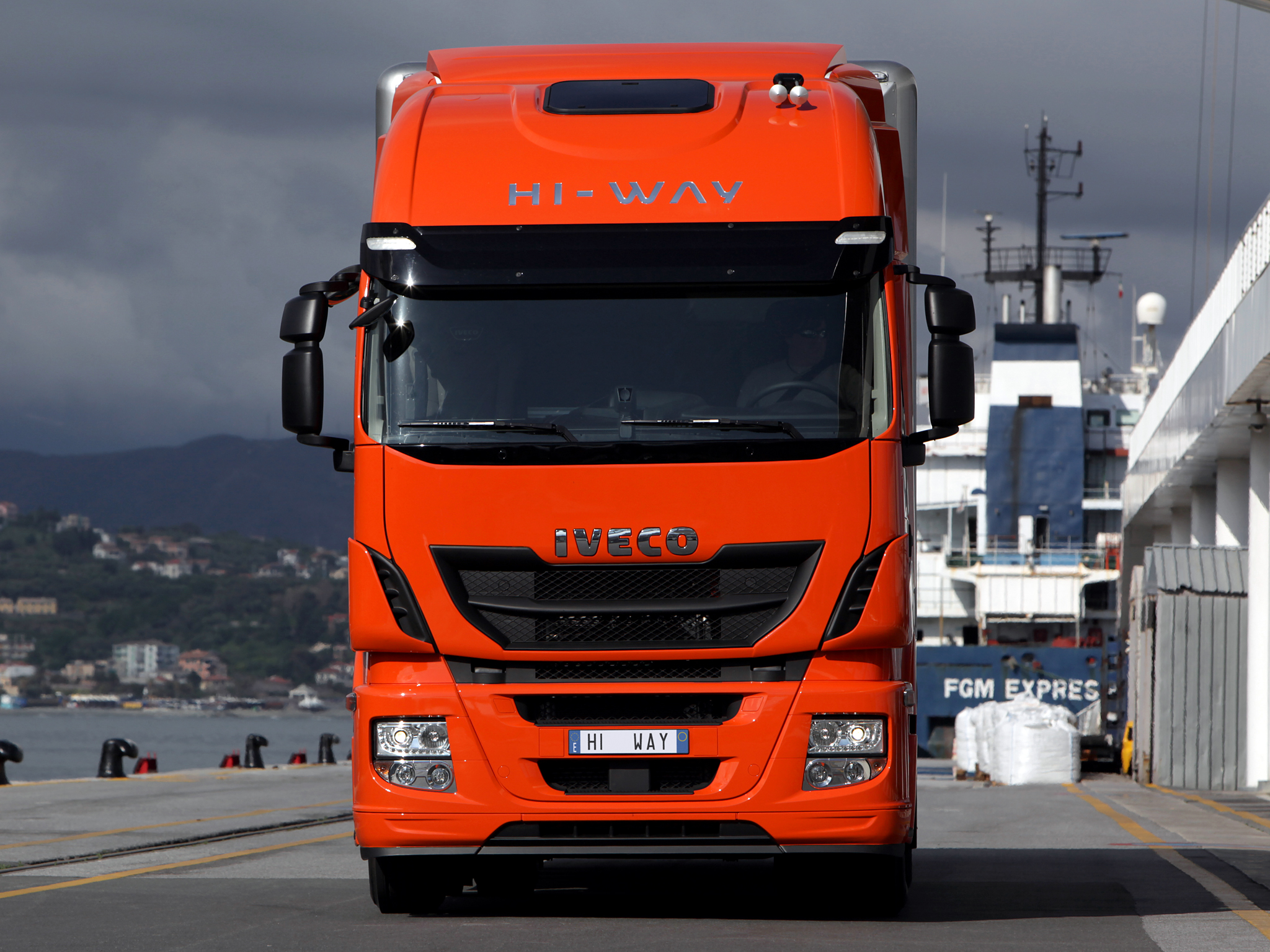2012, Iveco, Stralis, Hi way, 500, 4x2, Semi, Tractor, Rig, Truck, Transport, Gq Wallpaper HD / Desktop and Mobile Background