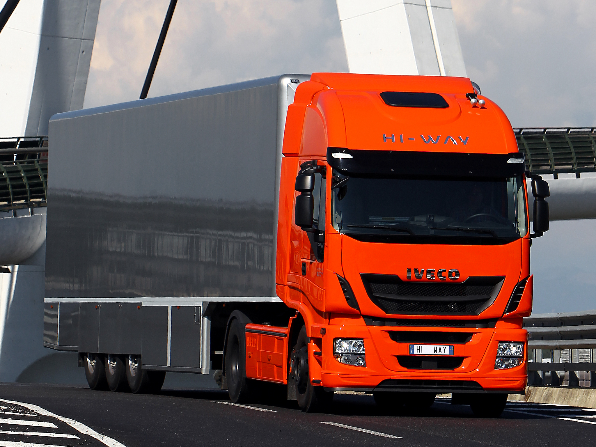2012, Iveco, Stralis, Hi way, 500, 4x2, Semi, Tractor, Rig, Truck, Transport, Ga Wallpaper HD / Desktop and Mobile Background