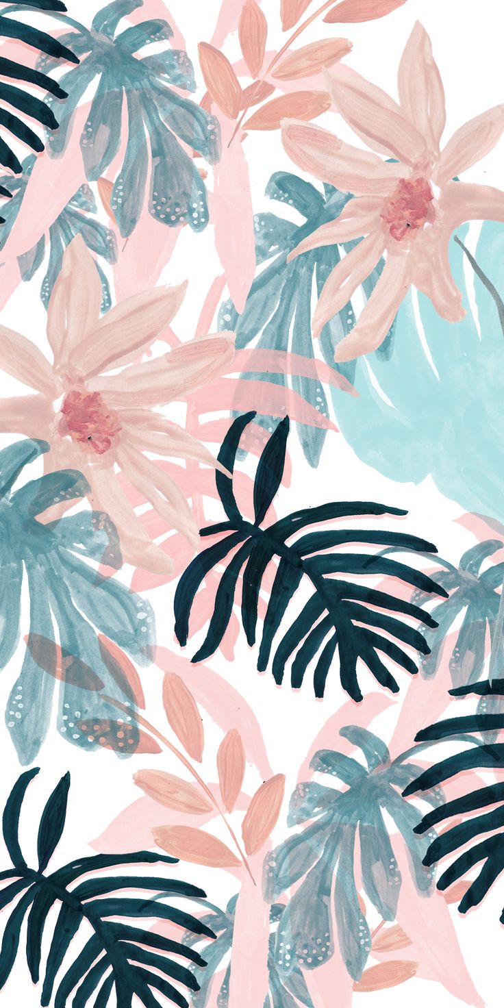 Pink #Spring. #Casetify #iPhone #Art #Design #Floral #Flowers. Spring wallpaper, Floral wallpaper, Watercolor wallpaper