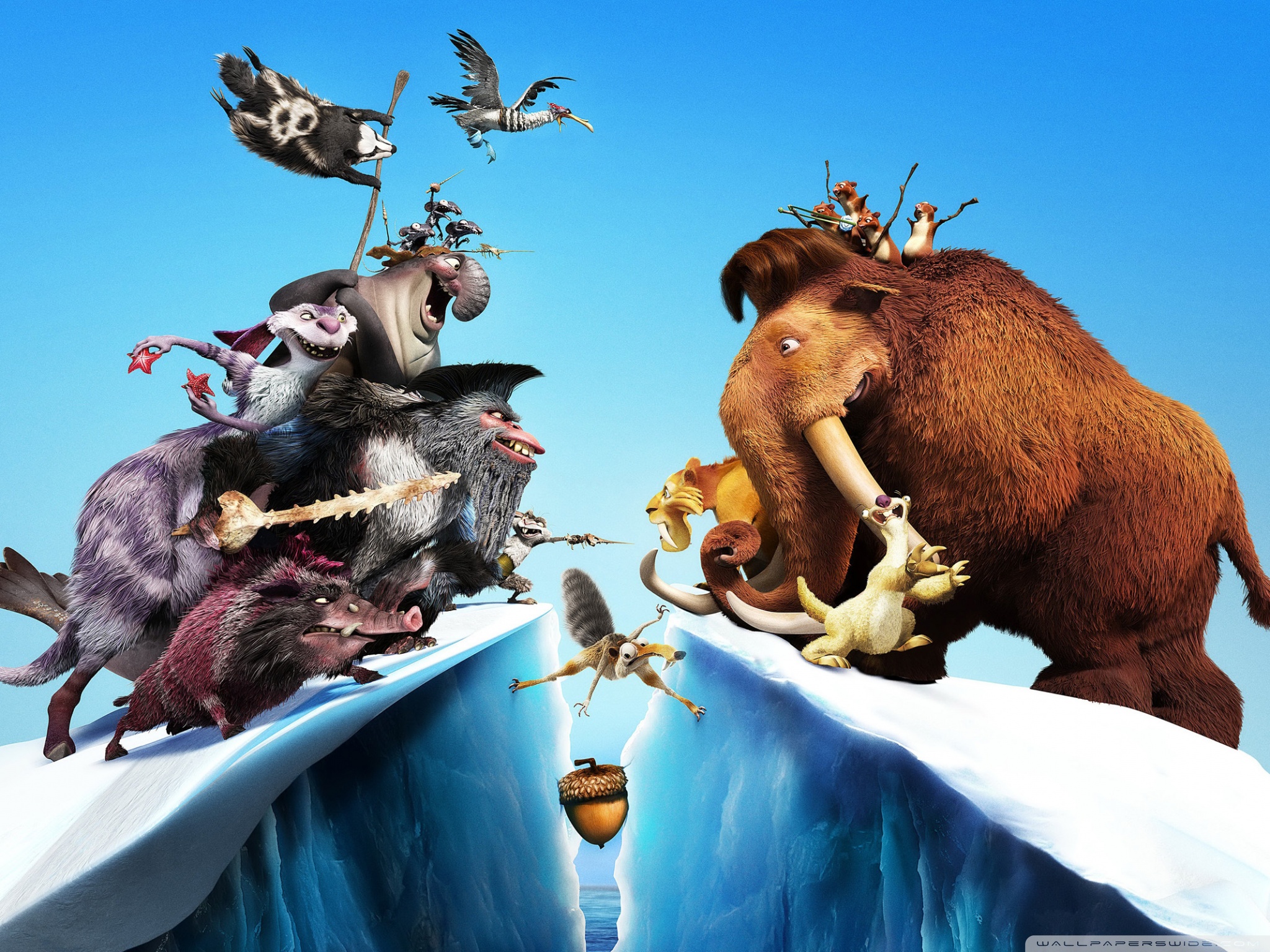 Ice Age: Continental Drift Ultra HD Desktop Background Wallpaper for 4K UHD TV, Tablet