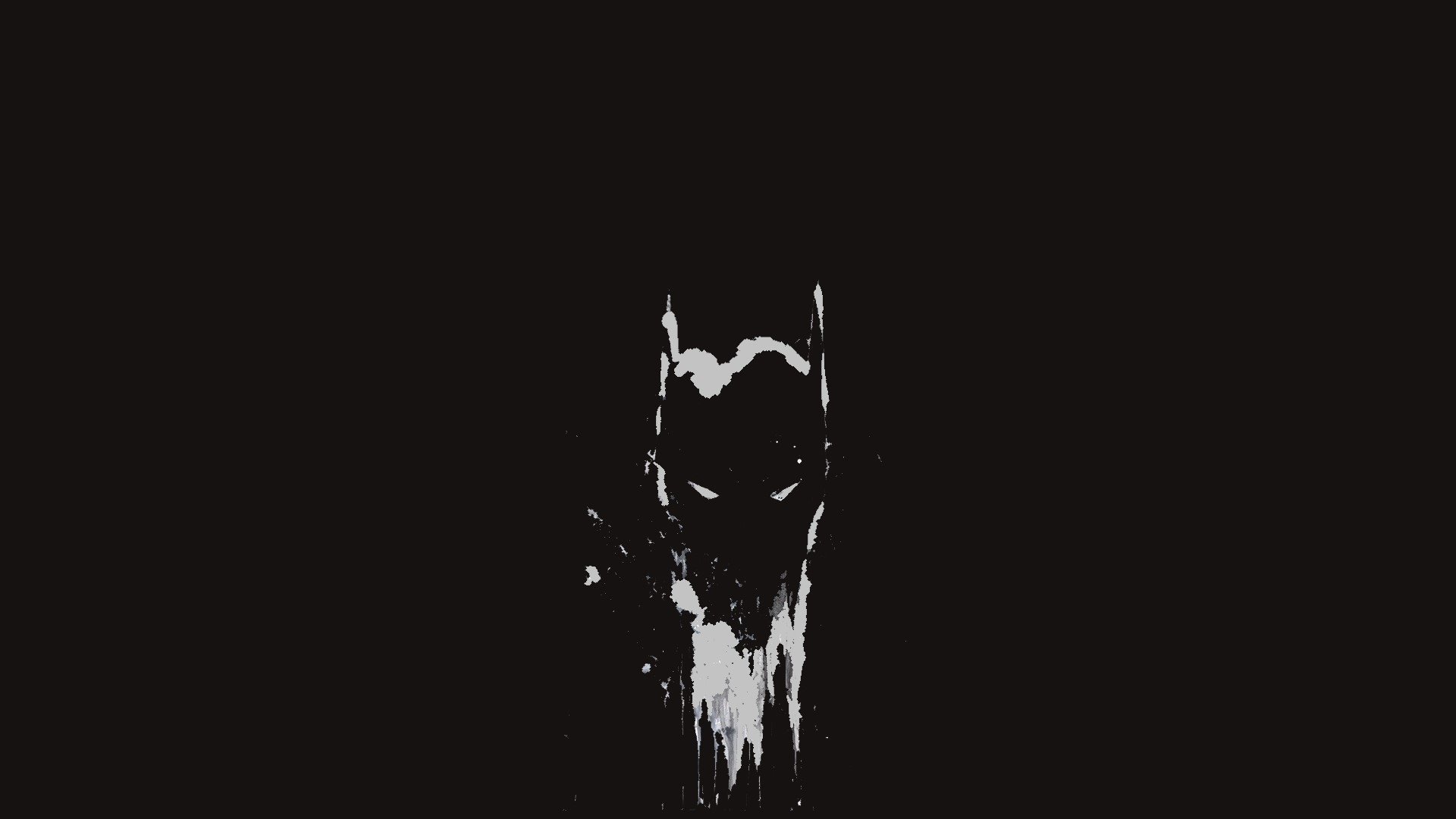Cool looking dark wallpaper of The Batman. HD Wallpaper