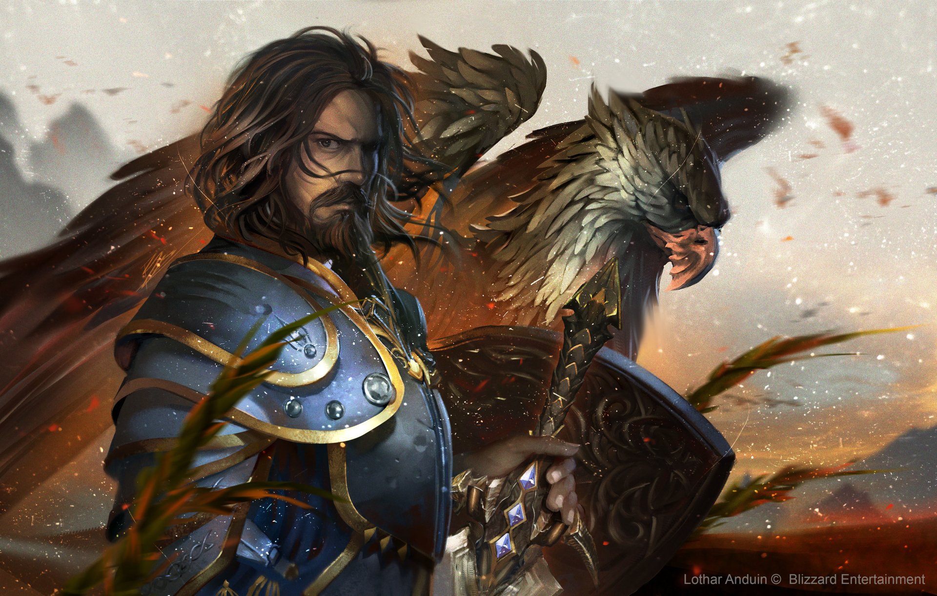 Anduin Lothar HD Wallpaper and Background Image