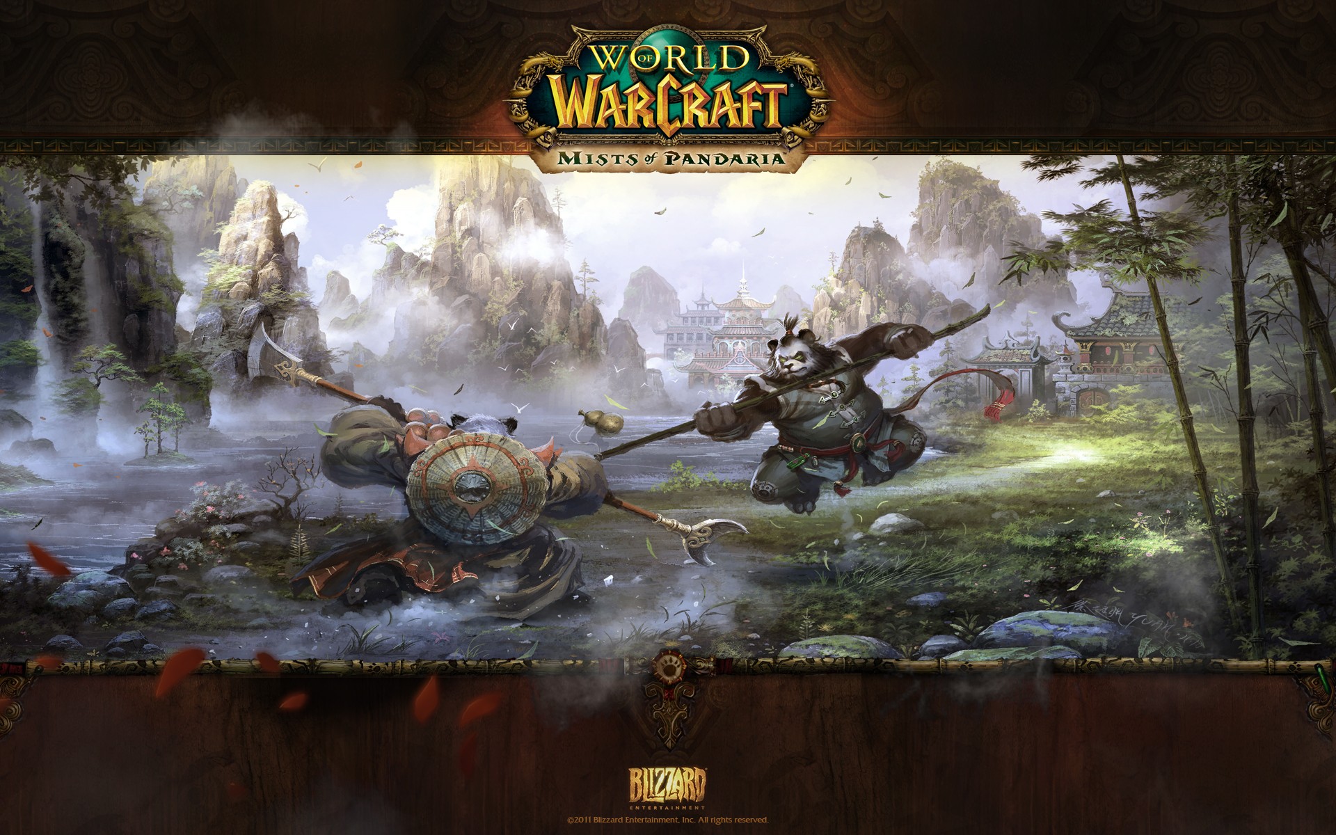 World Of Warcraft: Mists Of Pandaria HD Wallpaper