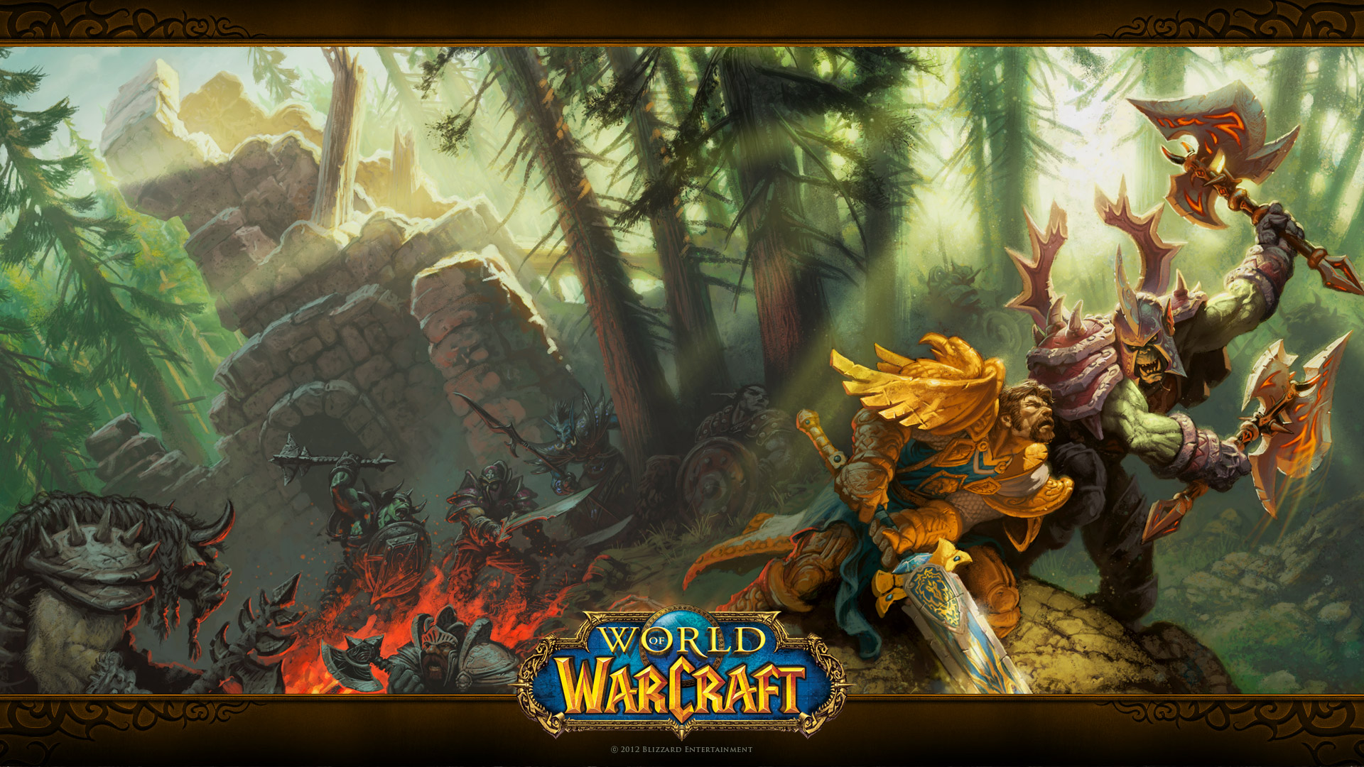 World of Warcraft: Mists of Pandaria HD Wallpaper Have A PC. I Have A PC