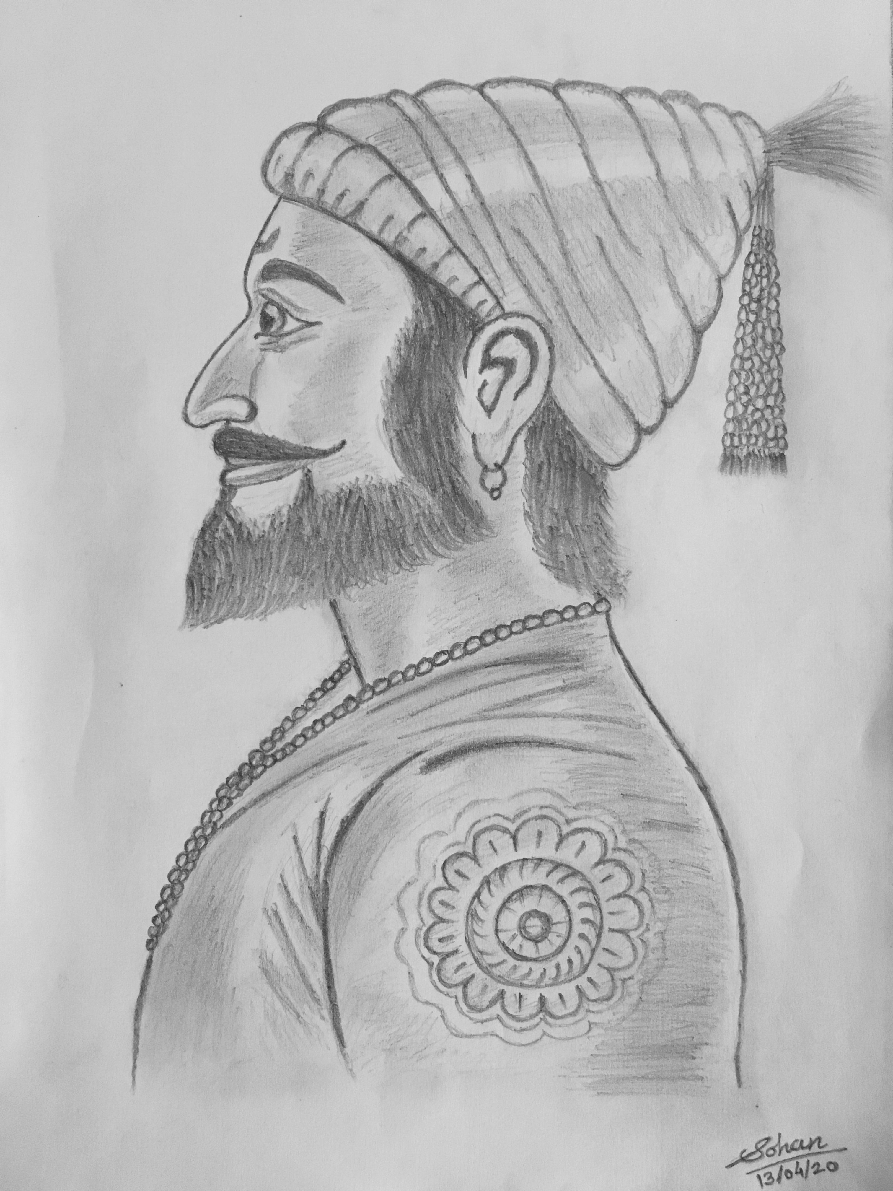 Shivaji Maharaj Sketch Wallpapers - Wallpaper Cave