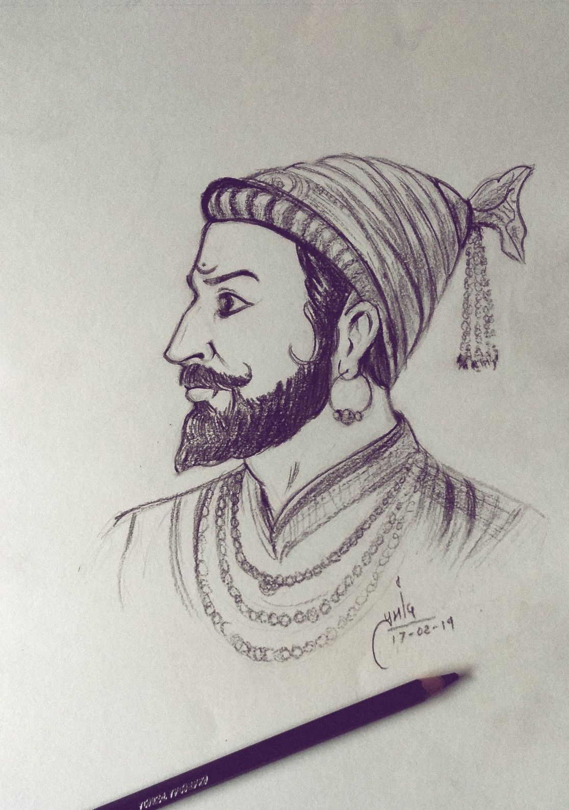 Chatrapati Shivaji Maharaj. Nature art drawings, Marvel art drawings, Color pencil sketch