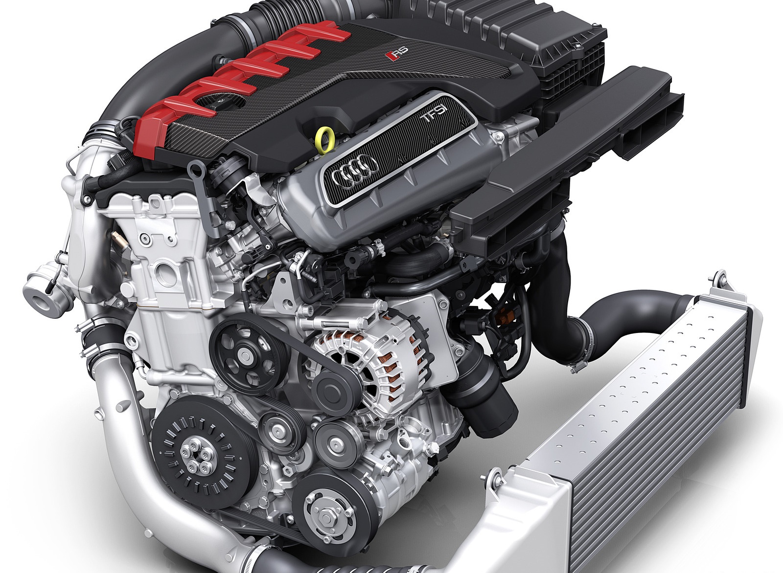 Audi RS3 Sportback 2.5L TFSI Engine Wallpaper