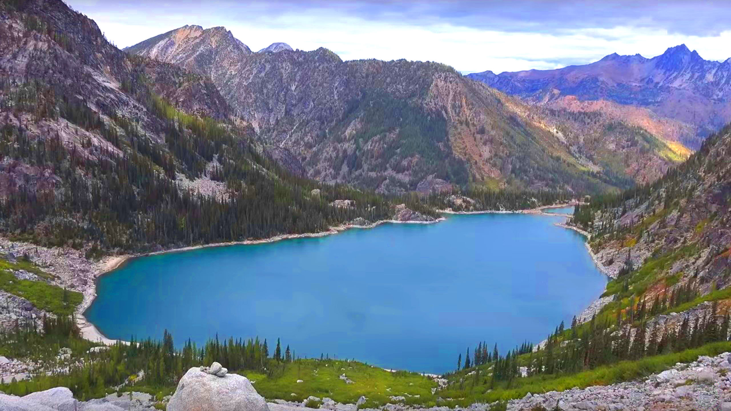 Enchantment Alpine Lakes Wilderness area of Washington state's Cascade Mountain Range, Wallpaper13.com