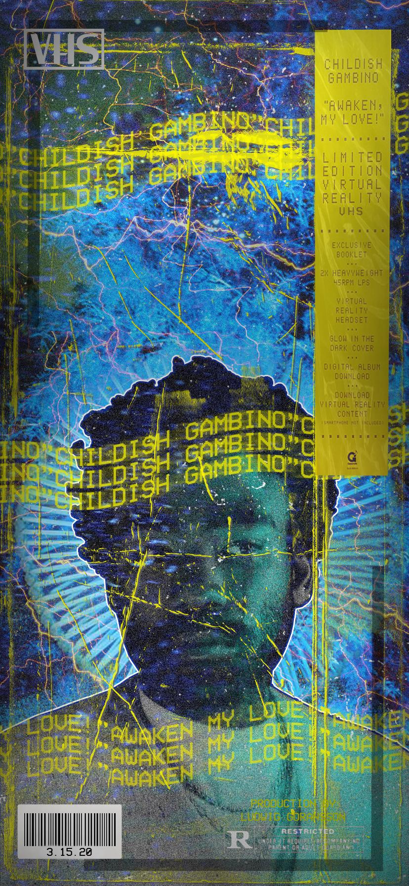 CHILDISH GAMBINO AWAKEN MY LOVE WALLPAPER, Donald Glover, Rap, Hip Hop Music