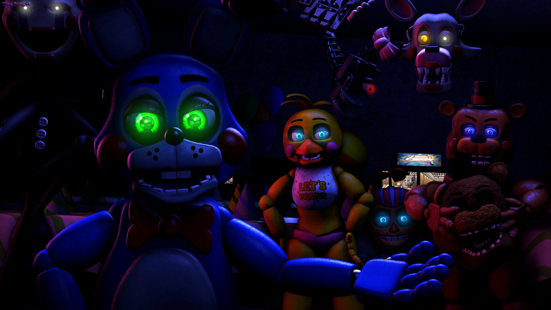 Five Nights At Freddy's 2 HD Wallpaper