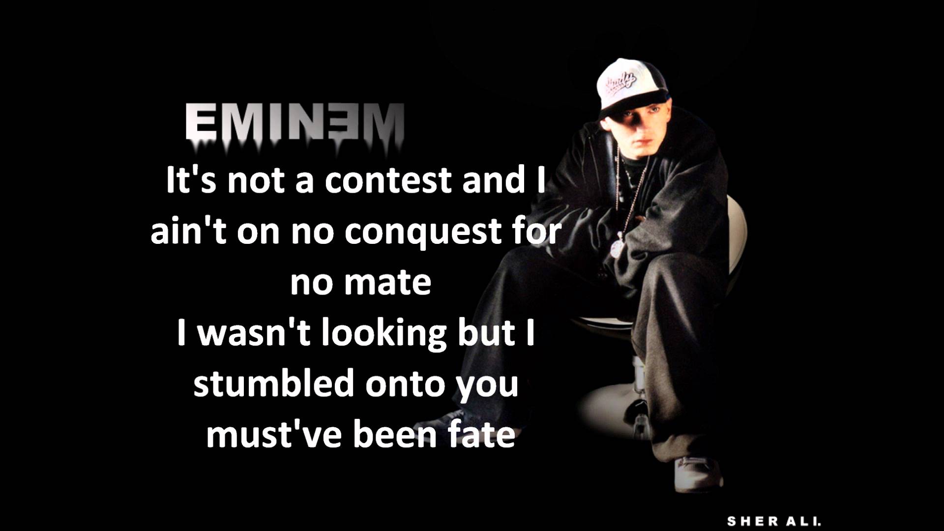 Eminem Lyrics Wallpapers Wallpaper Cave
