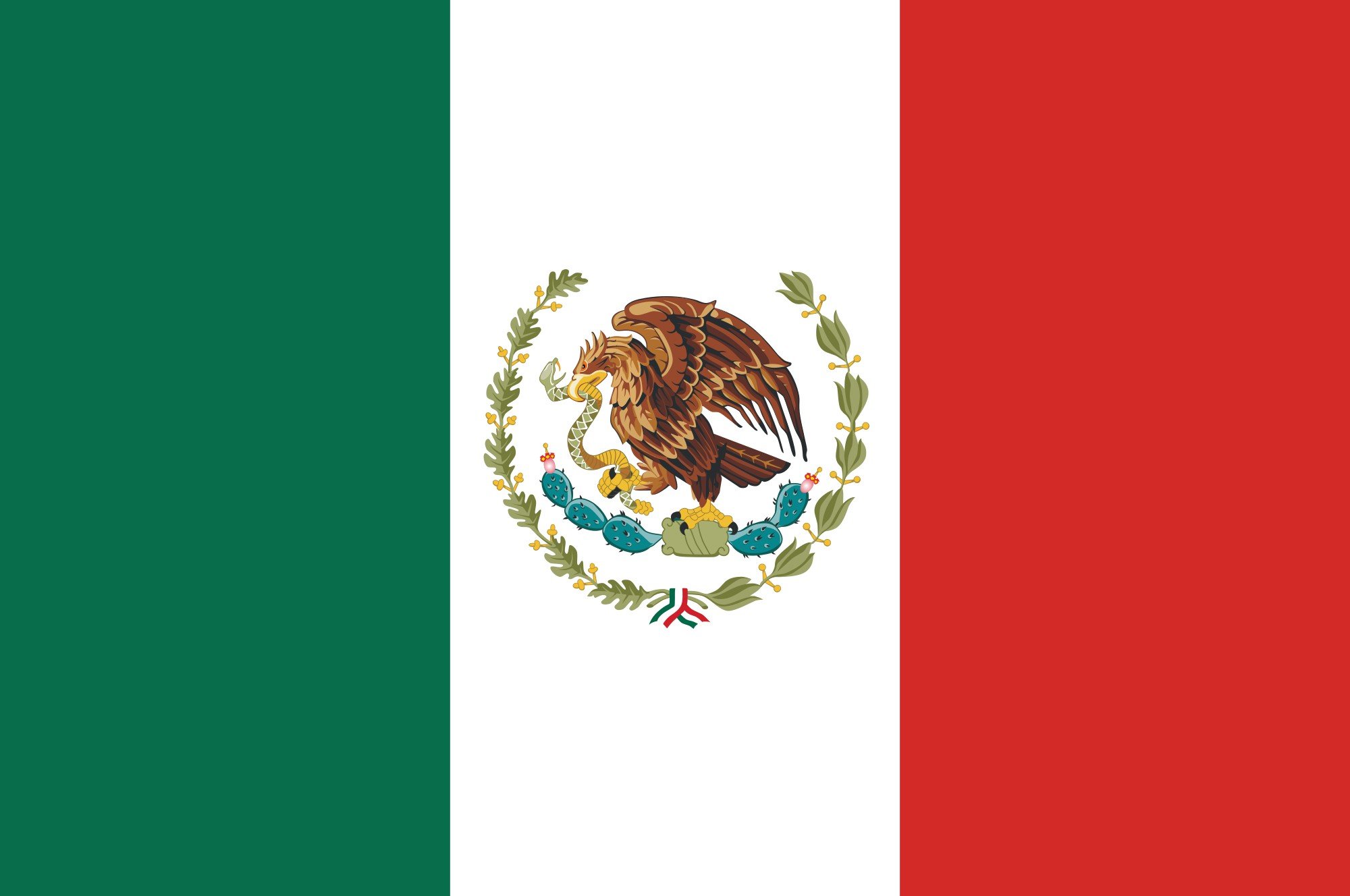 2000px Flag Of Mexico (1934 1968)_svg Wallpaperx1328