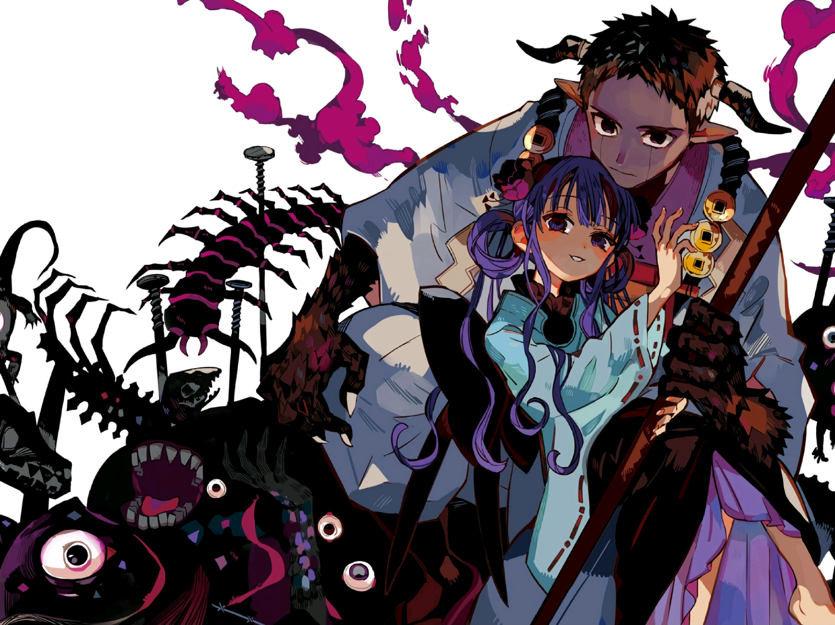 Jibaku Shounen Hanako Kun HD Wallpaper, HD Wallpaper