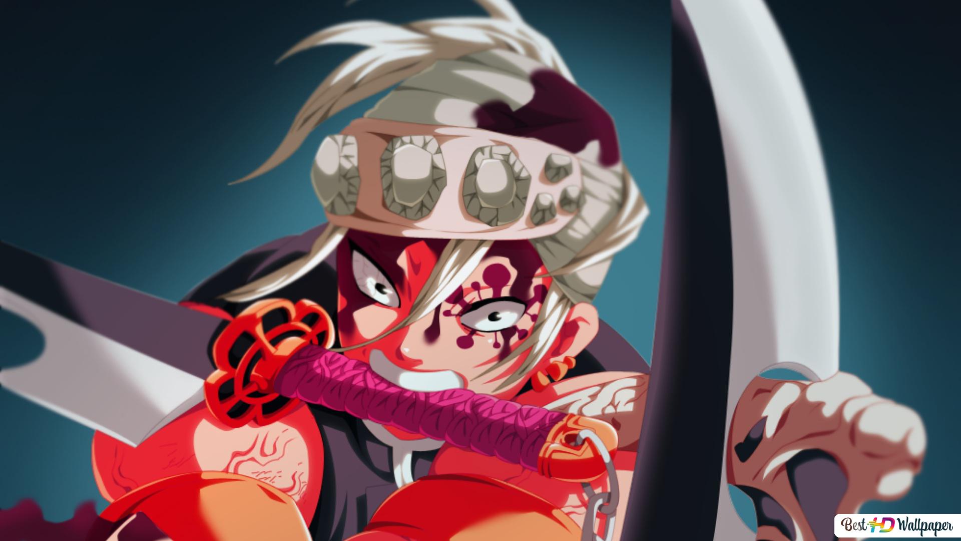 Demon Slayer, Kimetsu No Yaiba Uzui HD wallpaper download