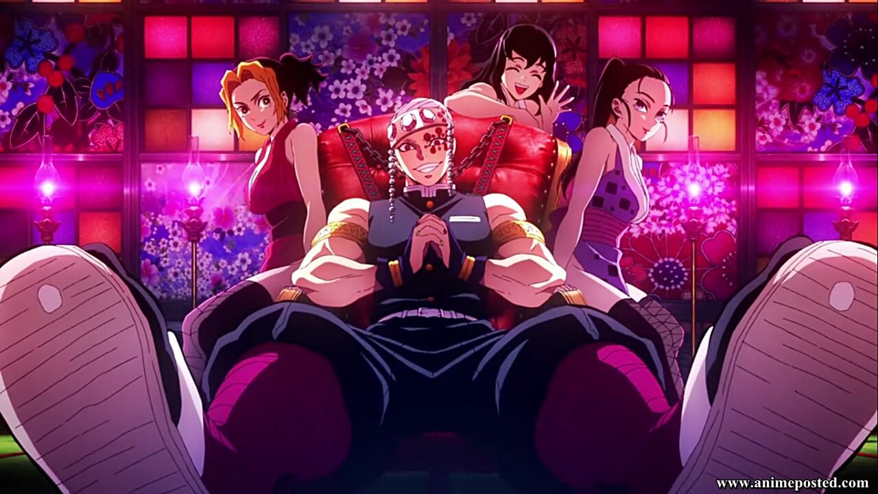 Tengen Uzui Demon Slayer HD Wallpaper