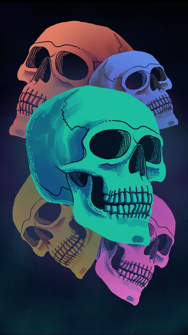 Skull Wallpaper iPhone HD Wallpaper
