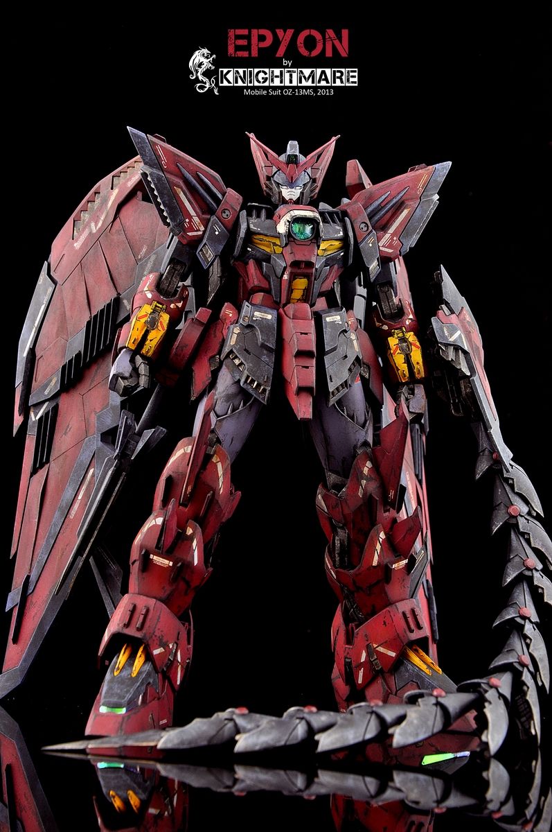 GUNDAM GUY: MG 1 100 OZ 13MS Gundam Epyon Build. Mobile Suit Gundam Wing, Gundam, Gundam Model
