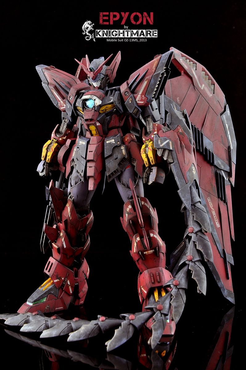 MG 1 100 OZ 13MS Gundam Epyon Build. Mobile Suit Gundam Wing, Gundam, Gundam Model