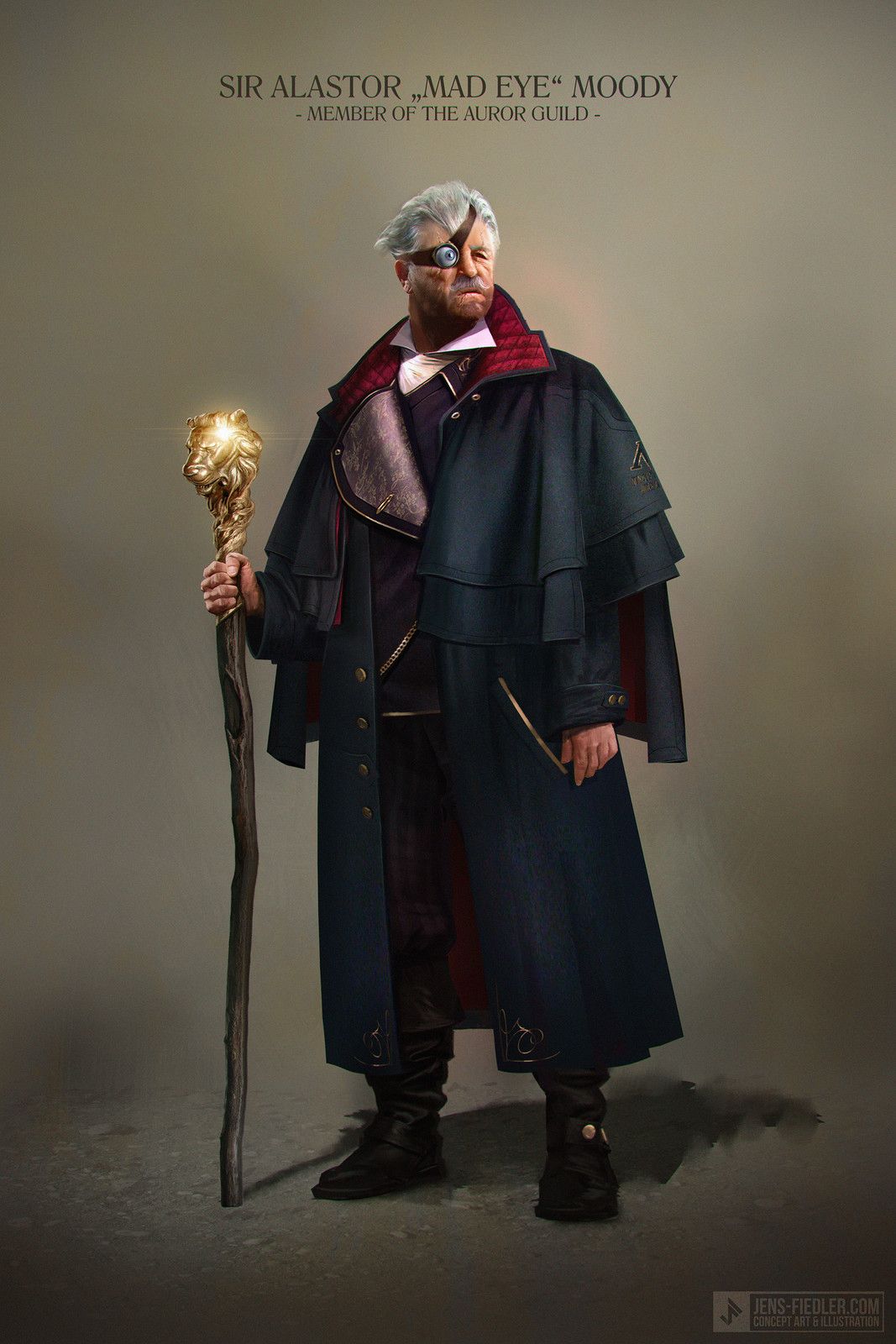 Harry Potter Eye Moody Redesign Artwor. Harry Potter Rpg, Harry Potter Illustrations, Harry Potter