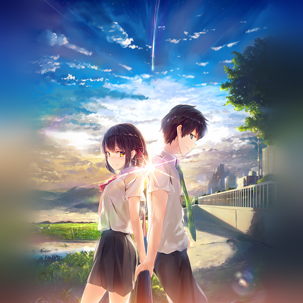 Anime Yourname Sky Illustration Art