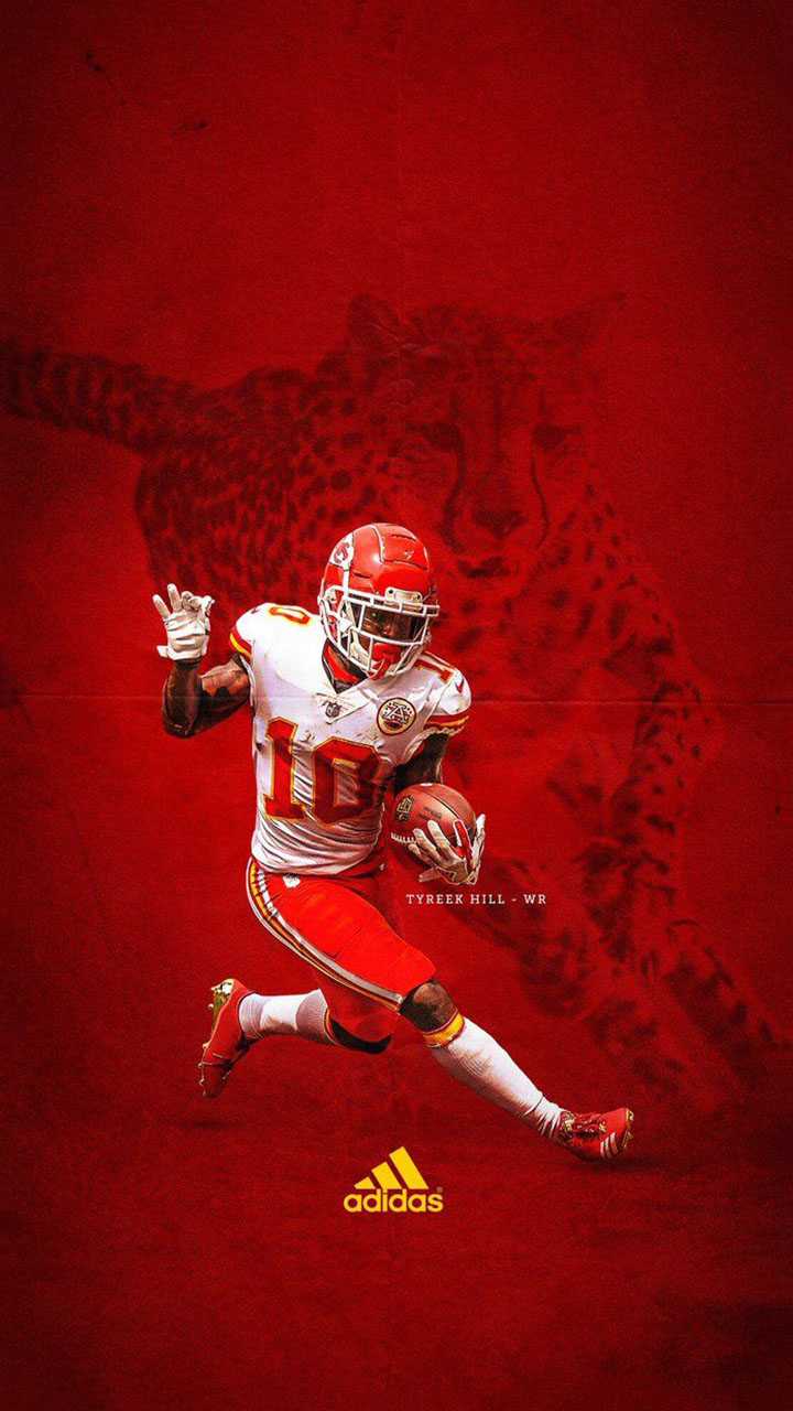 Tyreek Hill Wallpaper 4K, American football player, NFL