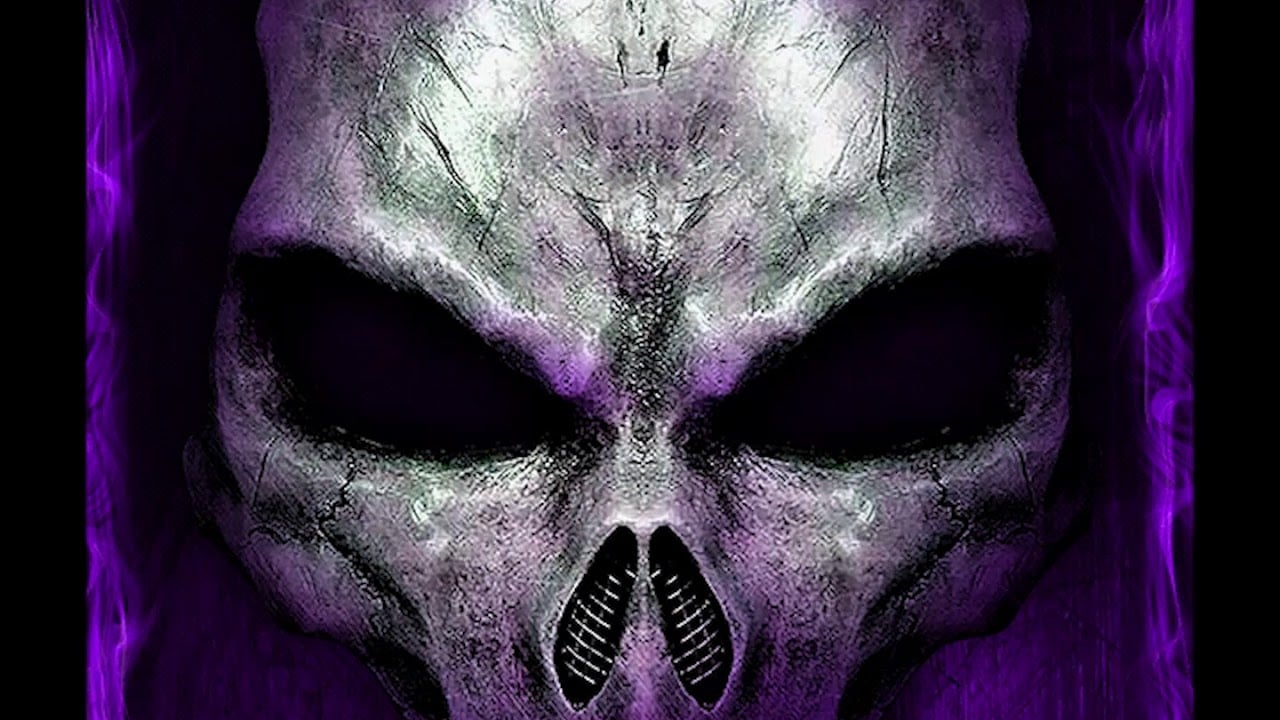 Demon Wallpaper Purple