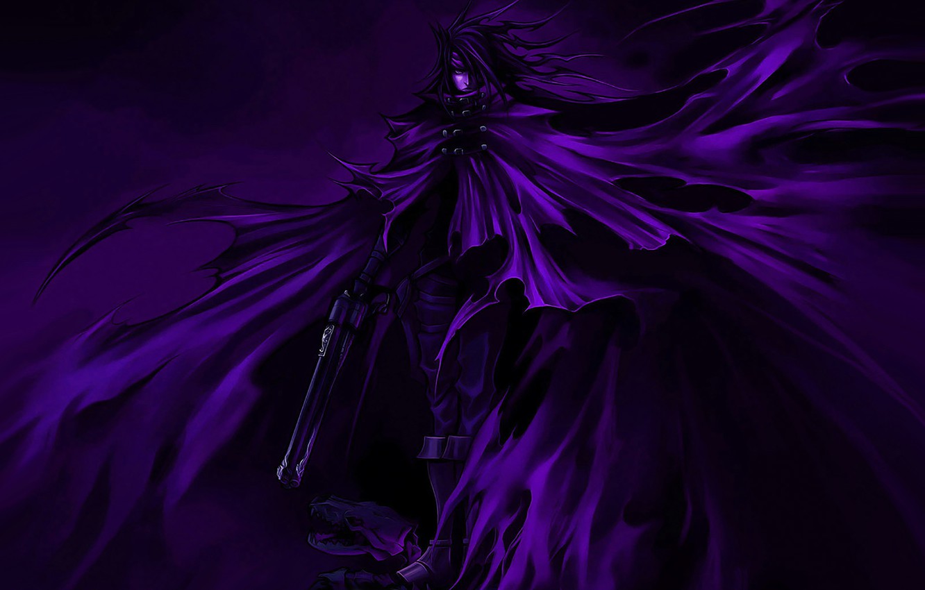 Archbishop Desktop Rendering Anime Demon, purple, fictional Character png |  PNGEgg