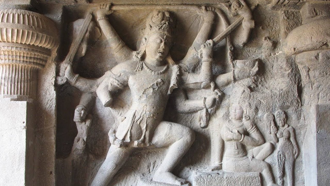 Ajanta Ellora Caves Inside Old Rare Photo Caves Hindu Caves Wallpaper & Background Download