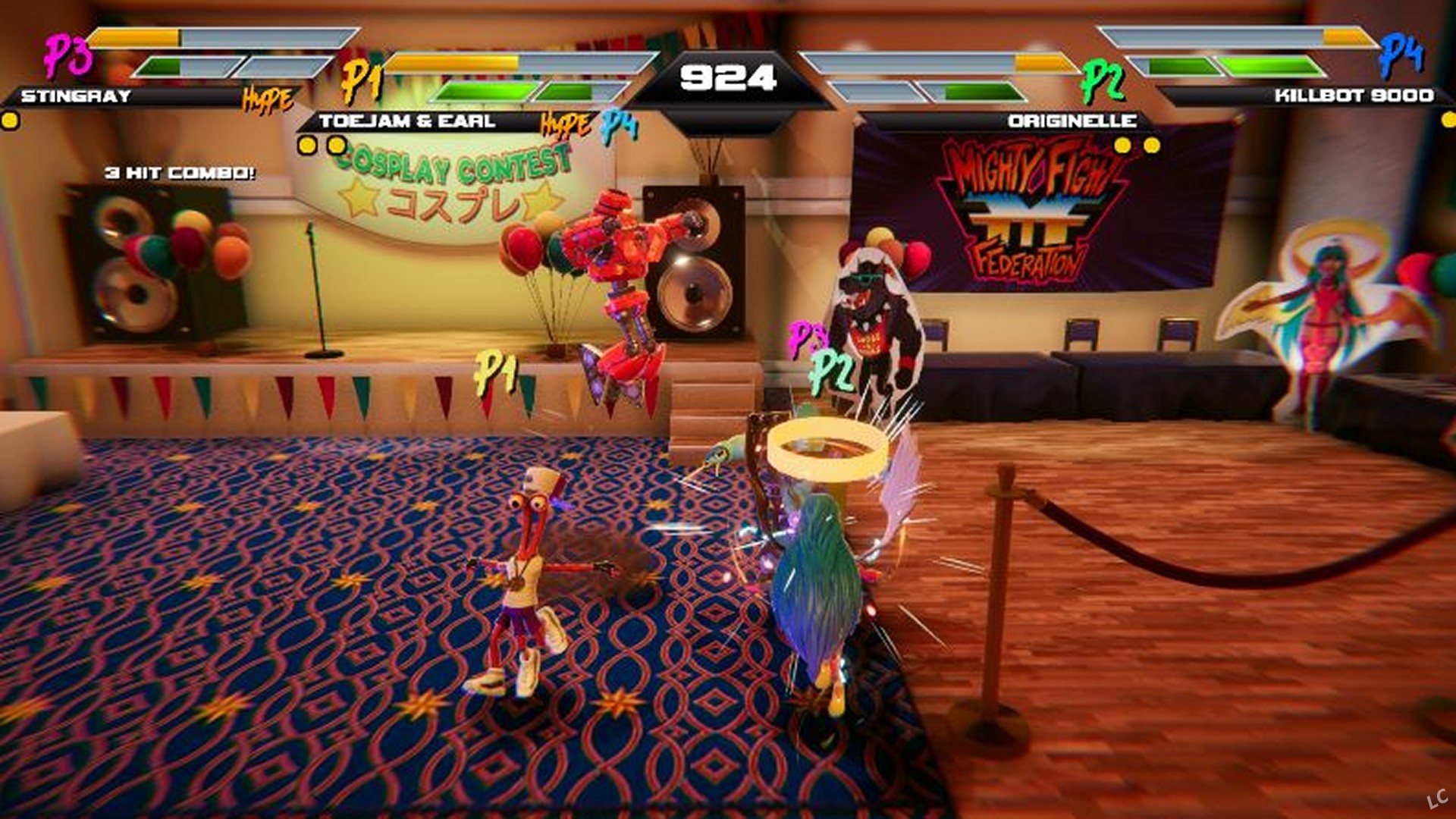 News: ToeJam & Earl Coming to Mighty Fight Federation Cable Gaming