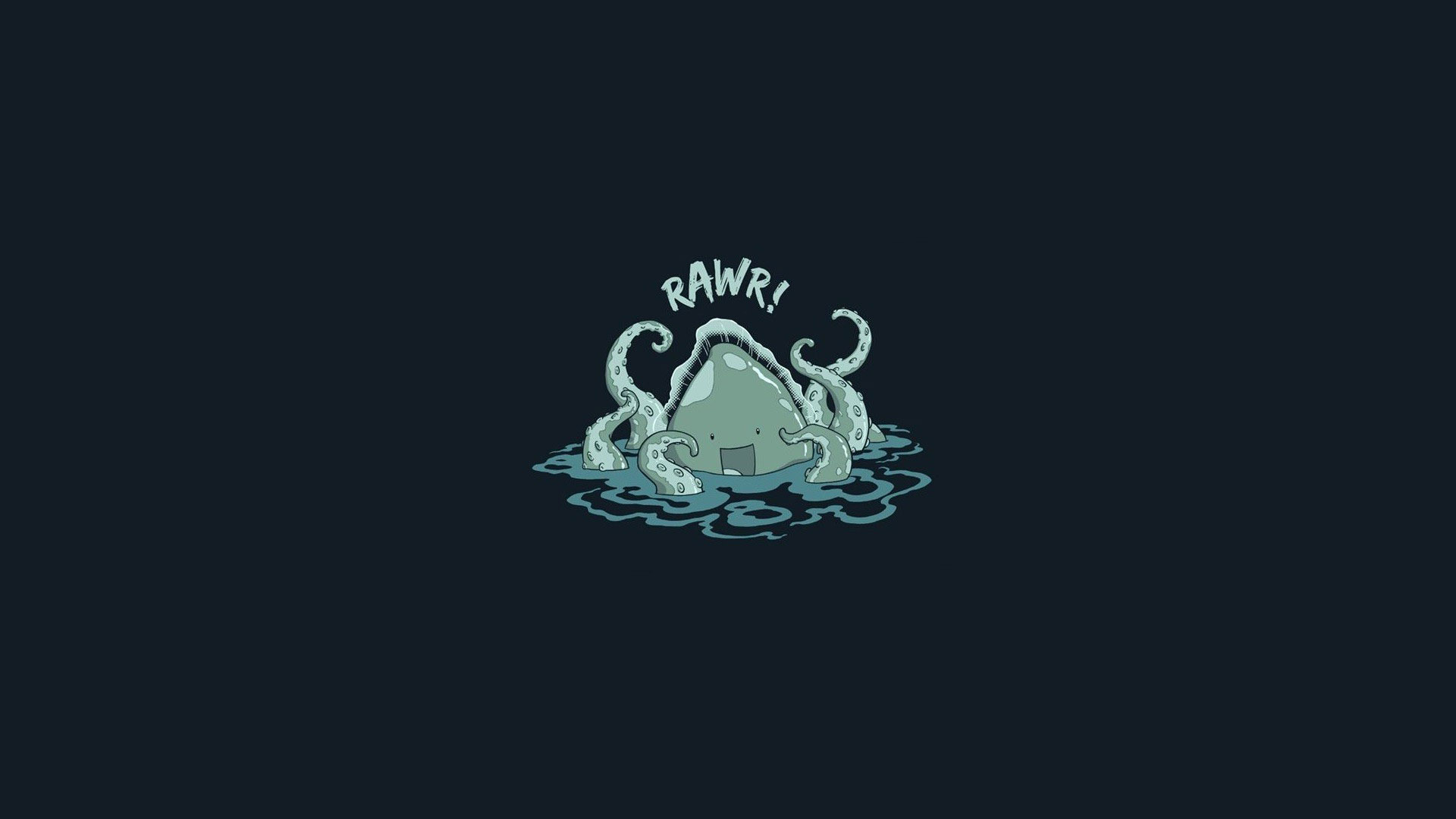 Cute Octopus Wallpaper