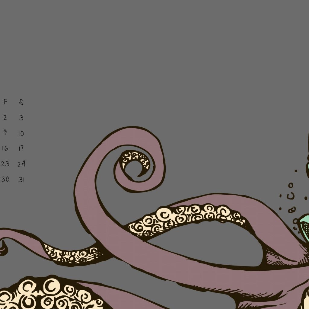 octopus wallpaper 064